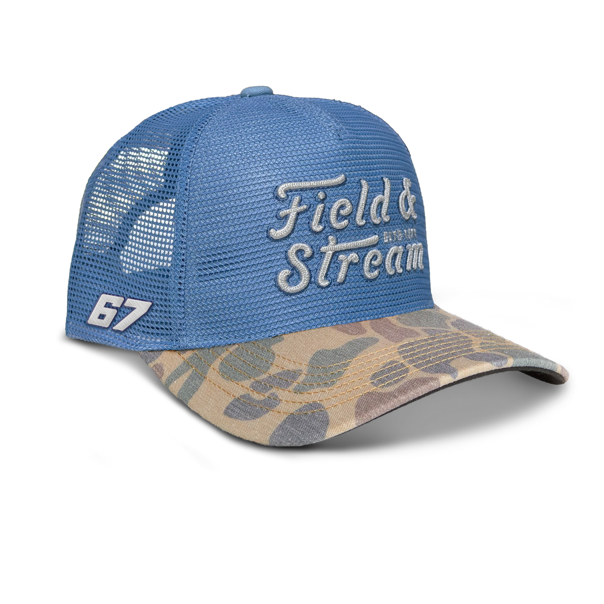Field & Stream #67 Blue Camo Hat