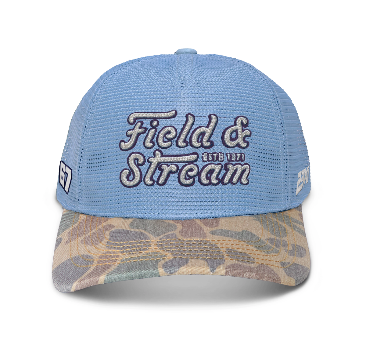 Field & Stream #67 Blue Camo Hat